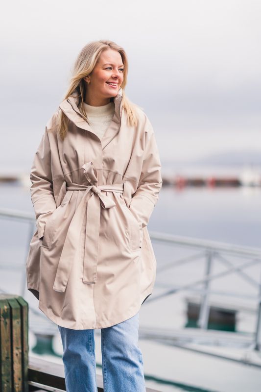 Bris Poncho Sand 