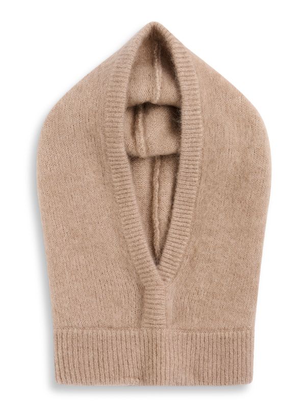 Kajsa Chunky Balaclava Hazel Beige 
