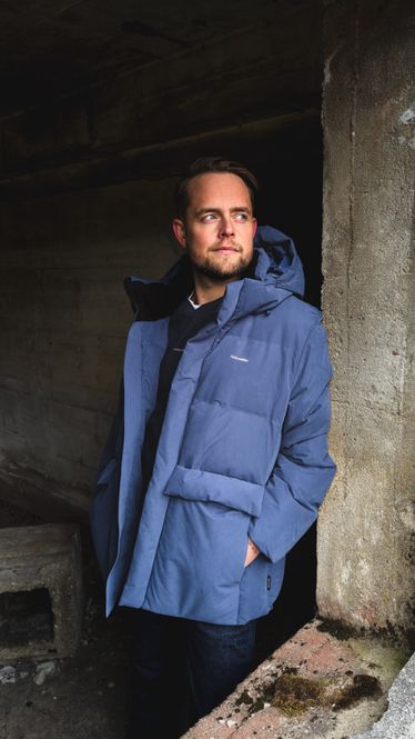 Hovedbilde Dovre Brushed Down Jacket Navy 