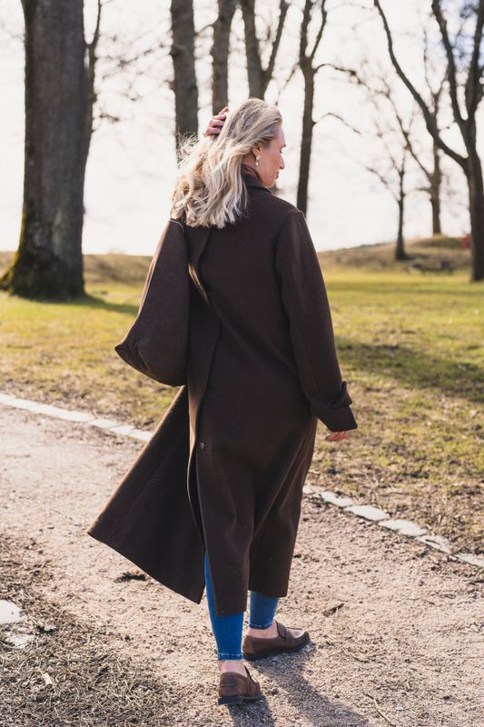 Mathea Coat Dark Earth 