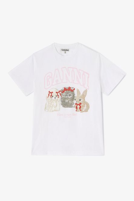 Hovedbilde Basic Cotton Jersey Cute Animals T-Shirt Bright ...