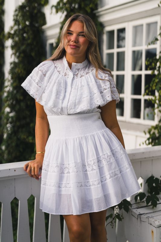 Mary Mini Dress White 