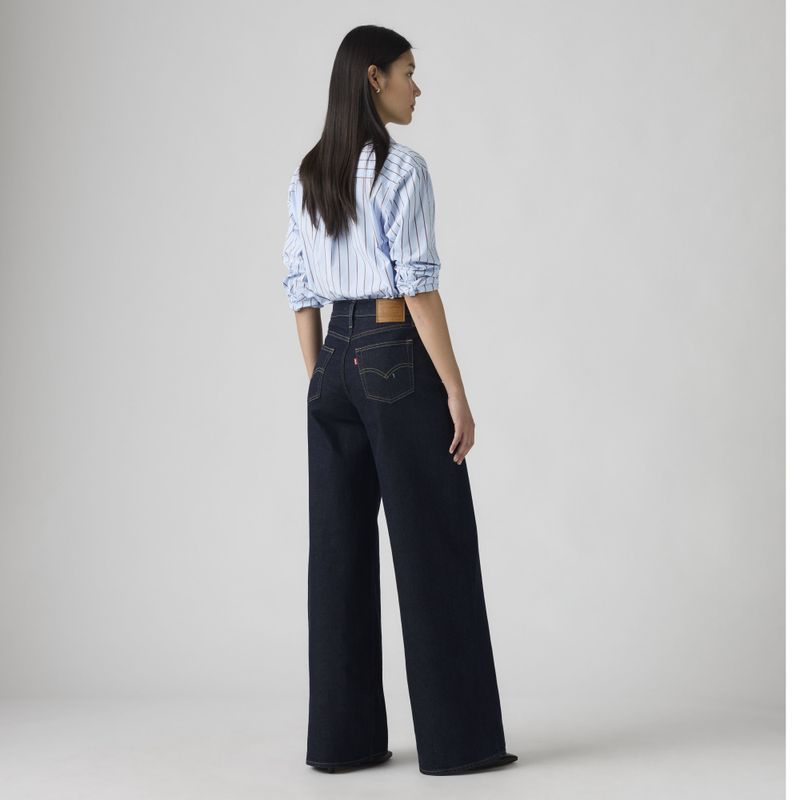 728 HR Wide Leg Retro Rinse 