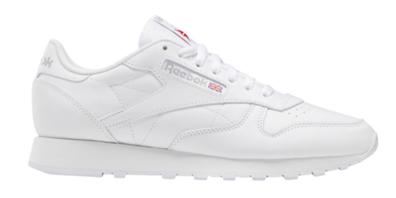 Classic Leather White/White/Purgy  