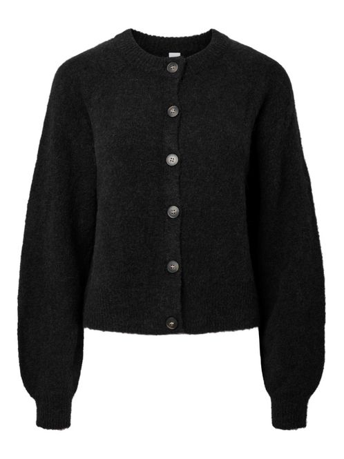 Hovedbilde Johi LS Wool Blend Cardigan Black 
