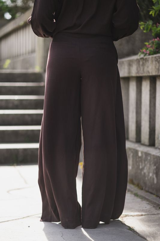 Diane Trouser Dark Brown 