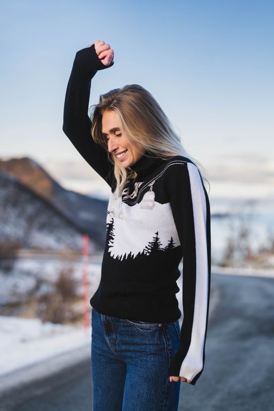 Afterski Sweater Black 