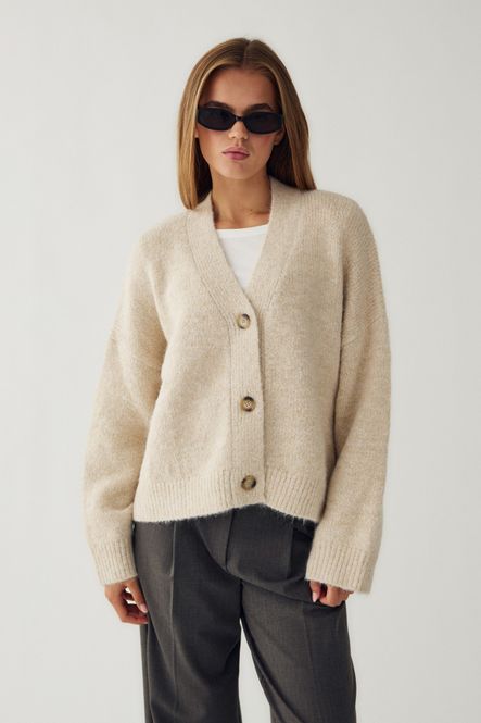 Hovedbilde Laiana Knit Cardigan Beige