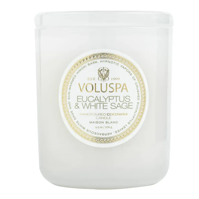 Maison Classic Boxed Candle Eucalyptus & White Sage 