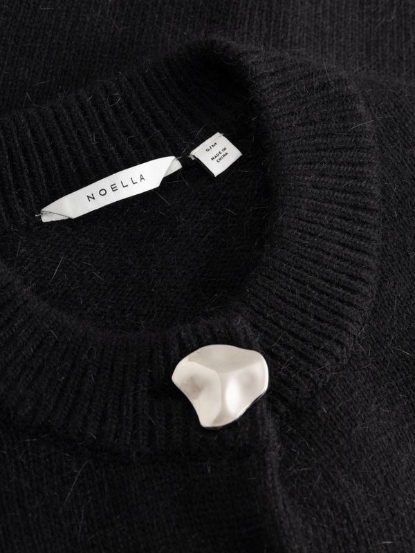 Miley Knit Cardigan Black 