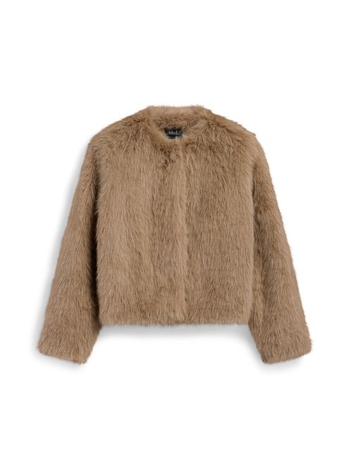 Hovedbilde Tora Fake Fur Jacket Beige 