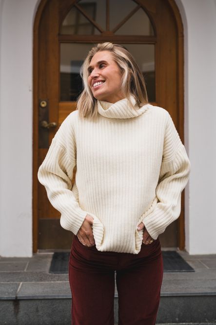 Hovedbilde Alba Ribbed Turtleneck Ecu 