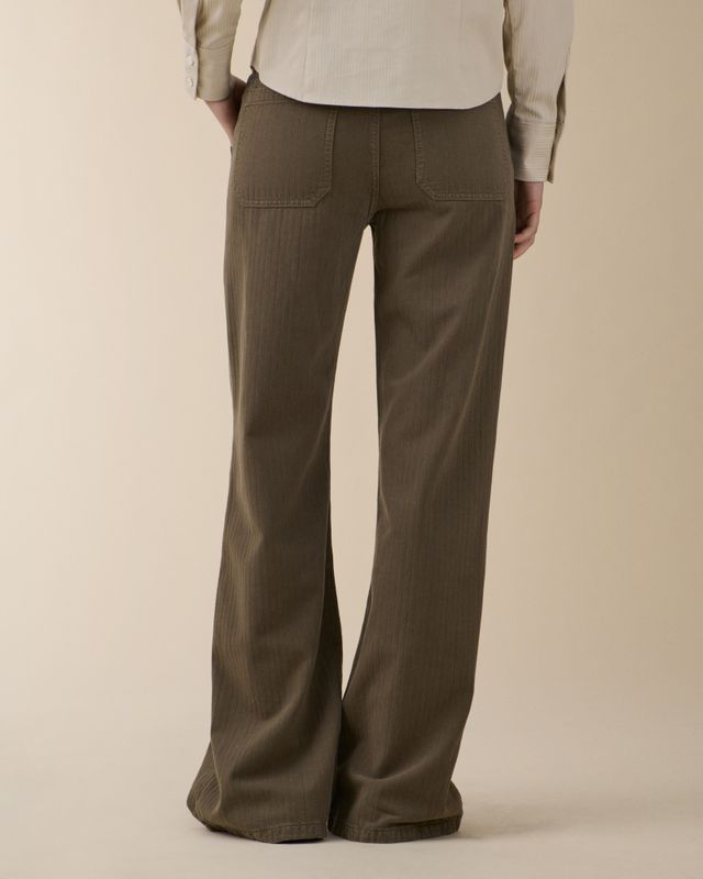 Guell Chevron Khaki Green 