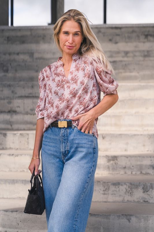 Roella Wild Rose Blouse Dusty Rose 