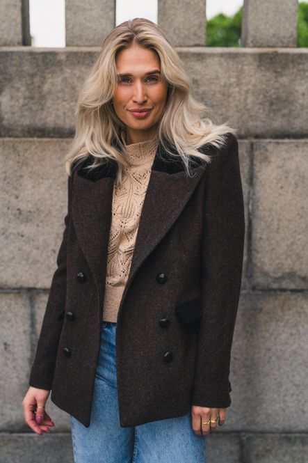 Hovedbilde Dune Herringbone Brown 