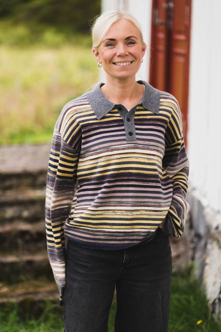 Hovedbilde Luna Space Yarn Polo Multicolor