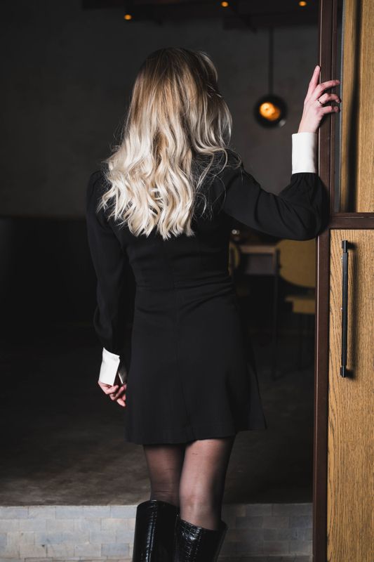 Beauty Longsleeve Dress Black 