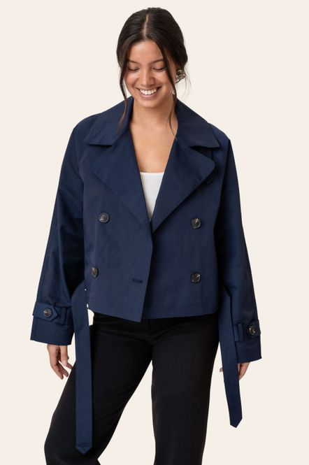Hovedbilde Almaic Trenchcoat Navy 