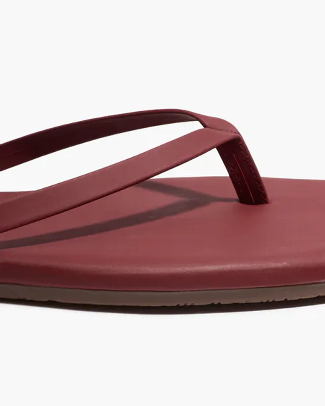 Square Toe Lily Burgundy 