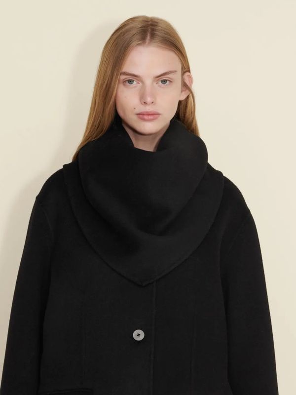 Felsa Wool Scarf Black 