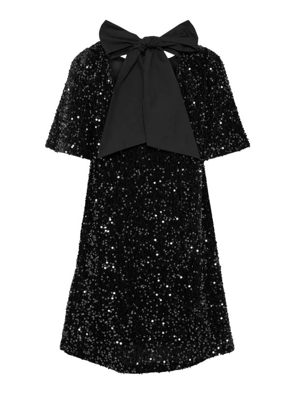 Fudsy 2/4 Short Dress Black 