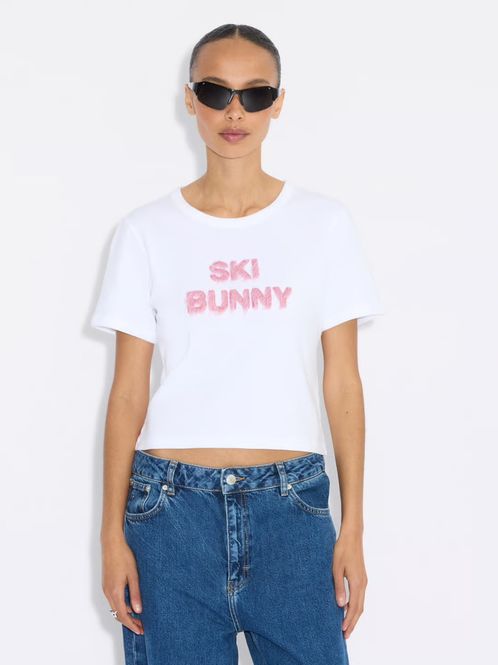 Hovedbilde Kitty Fluffy Tee White 