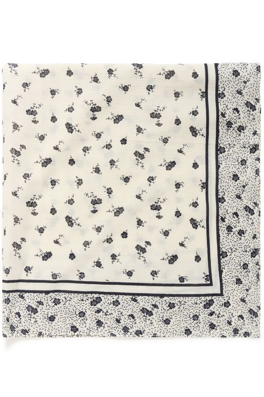 Phi Scarf Whispering White Fragile Print