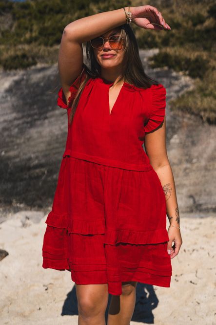 Hovedbilde Ellie Dress Summer Red 