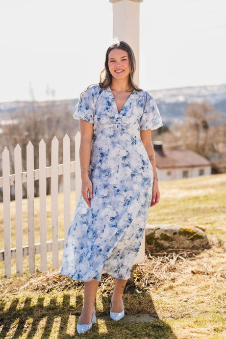 Hovedbilde Illana Floral Fusion Dress Blue 