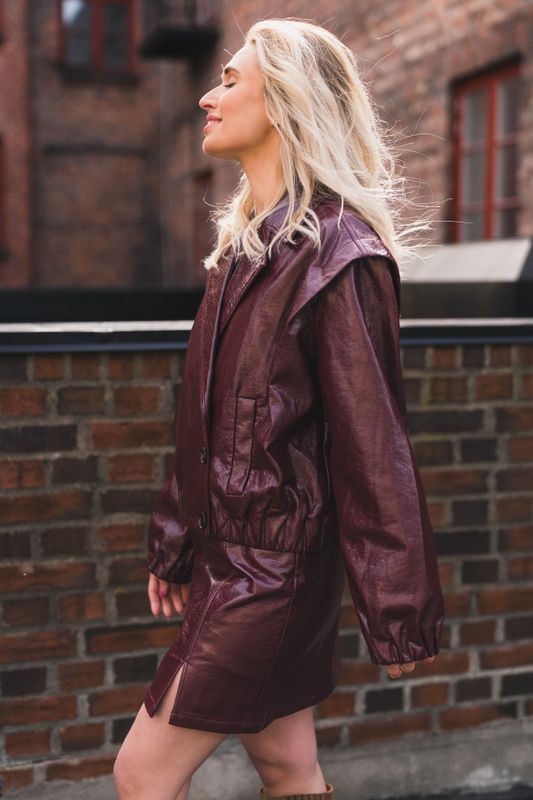 Posy Jacket Winered 