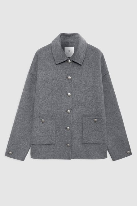 Hovedbilde Luca Jacket Cashmere Blend Grey Melange 