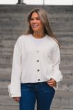 Hovedbilde Atari Rib Cardigan Offwhite 