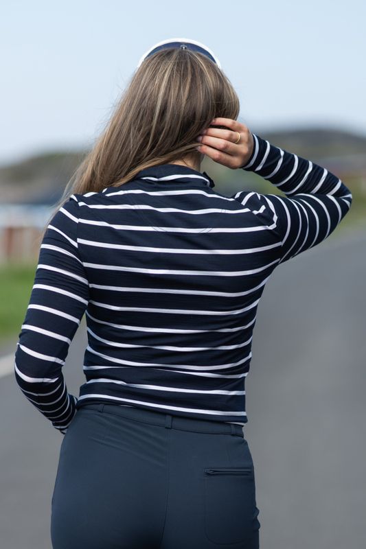 Kragero Zip Up Navy Blue 