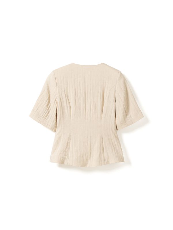 Kasaundra Blazer Oyster 