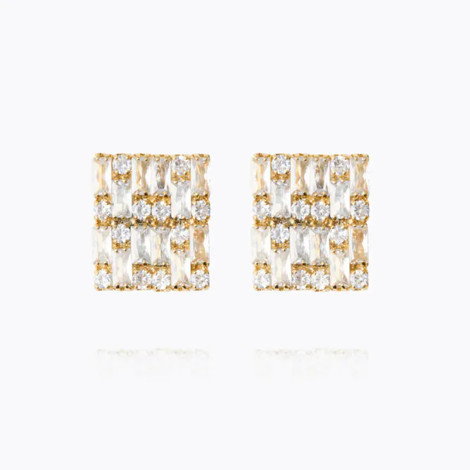 Hovedbilde Evelyne Earrings Gold Crystal 