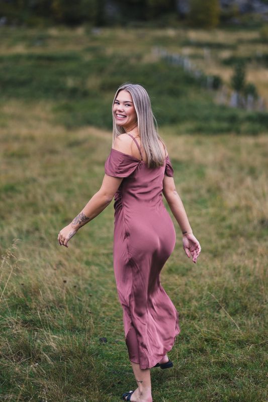 Lyra Dress Terracotta 