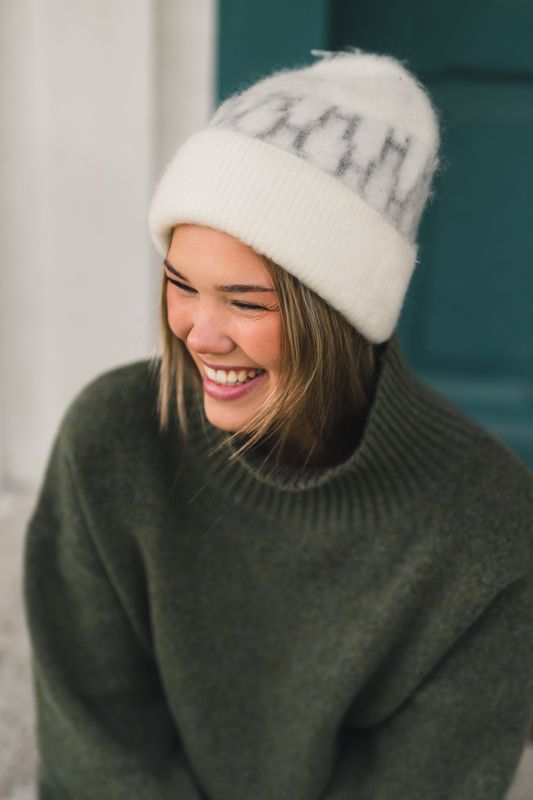 Gera Beanie Offwhite 