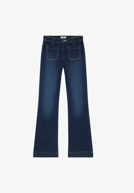 Flare Dark Wash 