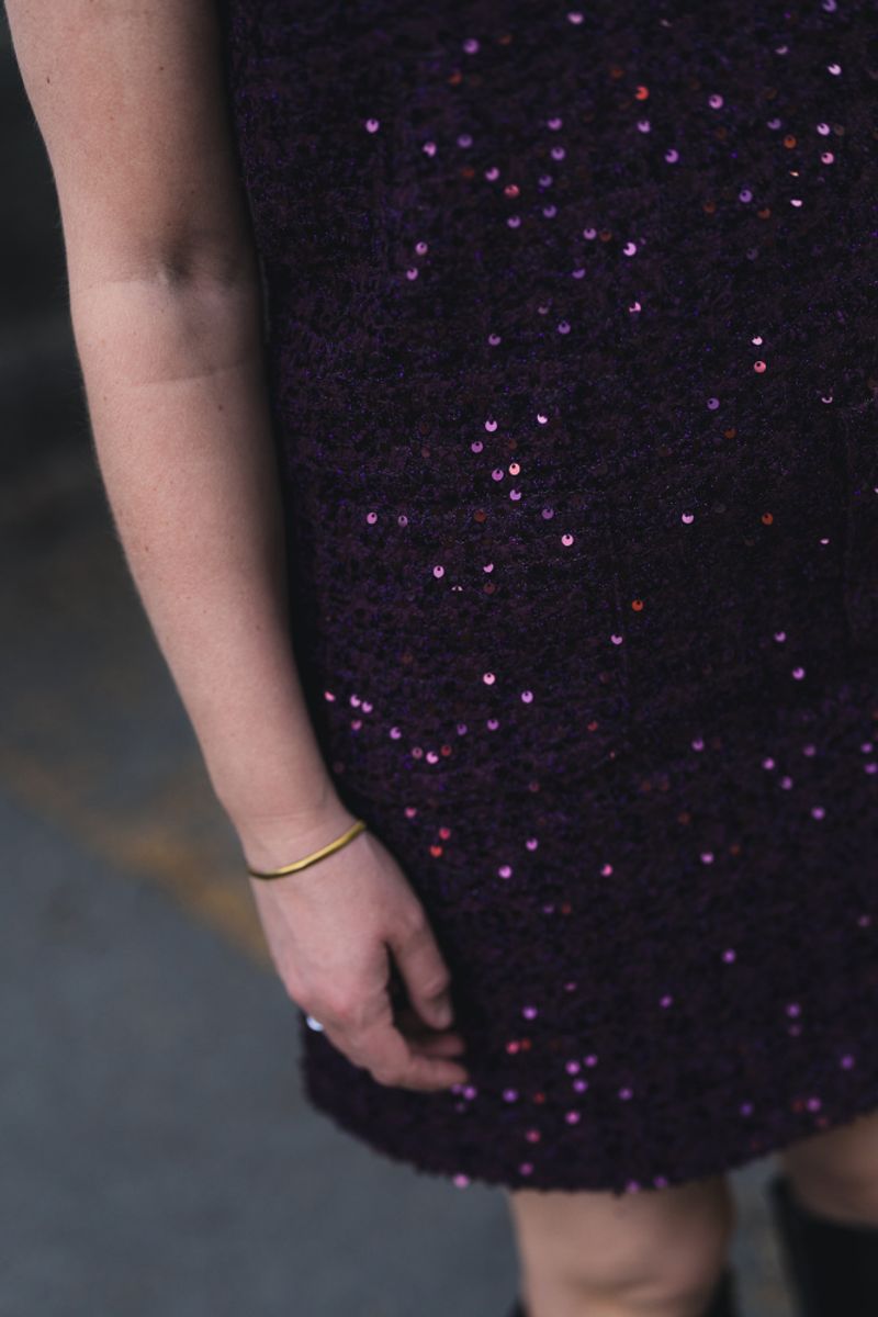 Avani Dress Burgundy 