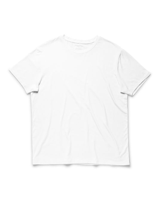 Hovedbilde Bamboo/Cotton Crew Tee White 
