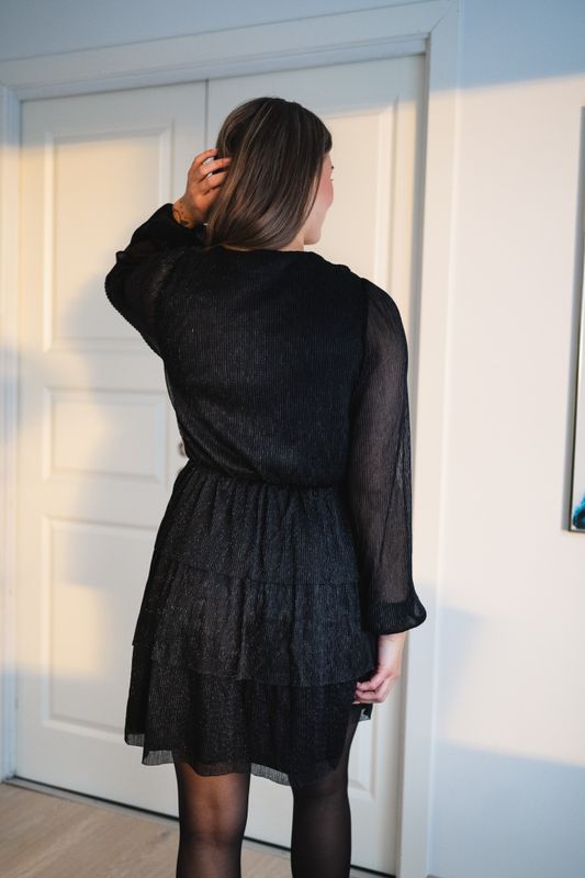 Nene Glitz Dress Black 