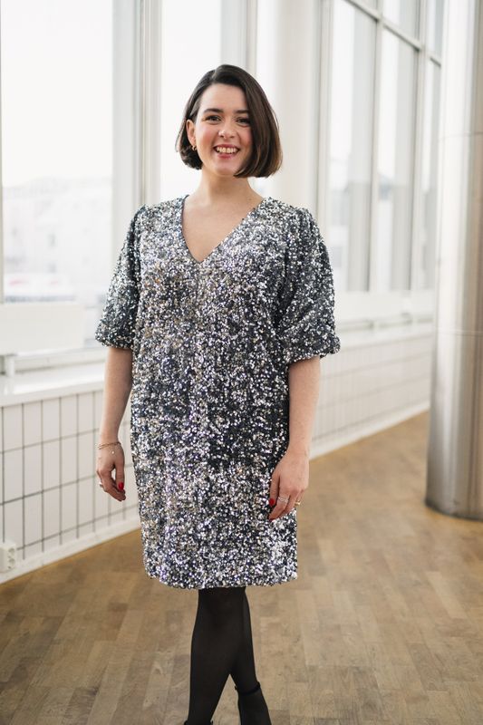Winternalia Dress Silver