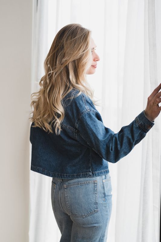 Turig Alena Shirt Mid Blue Wash 