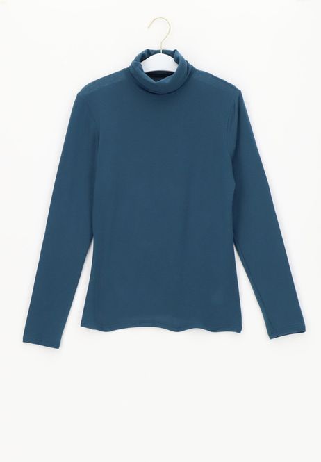 Hovedbilde   Perfect Line Cashmere Turtleneck Cobalto