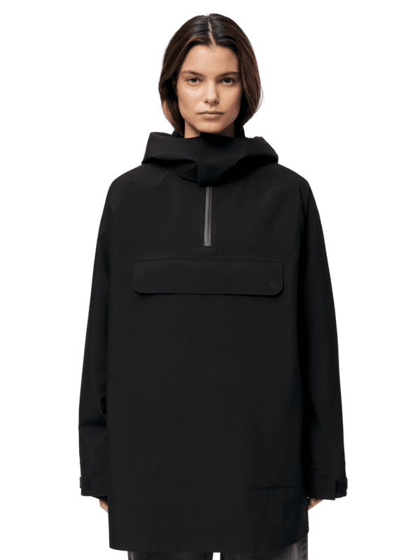 Voss Poncho Black 
