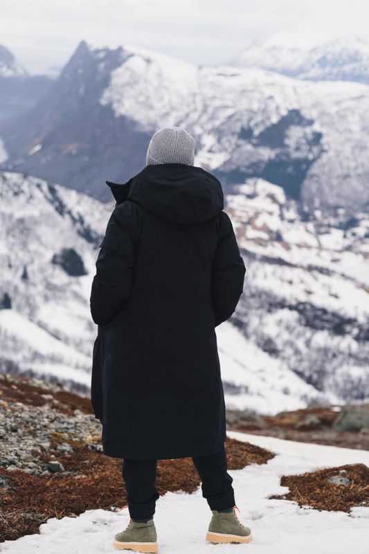 Bjorli Down Coat Black 
