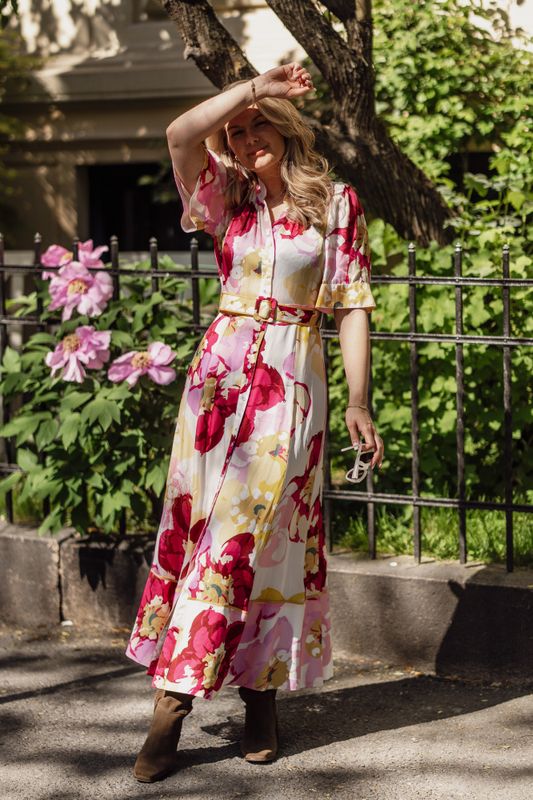 Organza Midi Dress Dolce Vita 