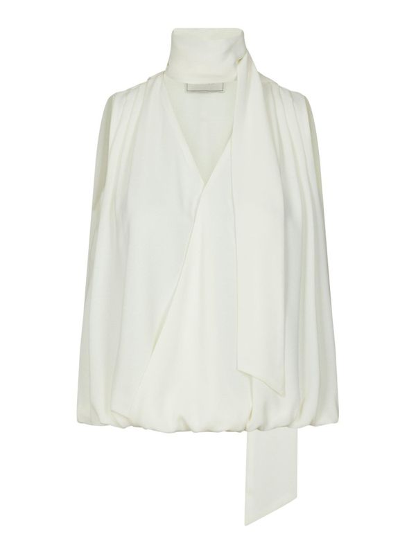 Inge Chiffon Top Offwhite 