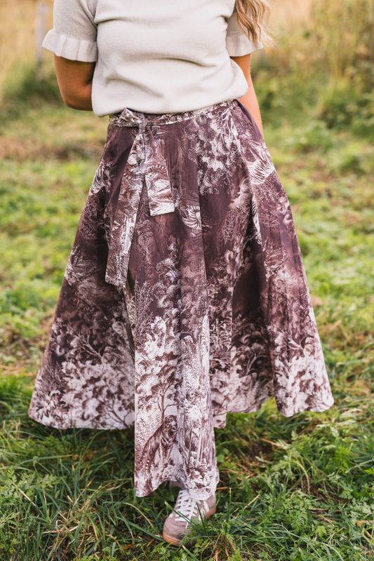 Lumine Skirt Choco 