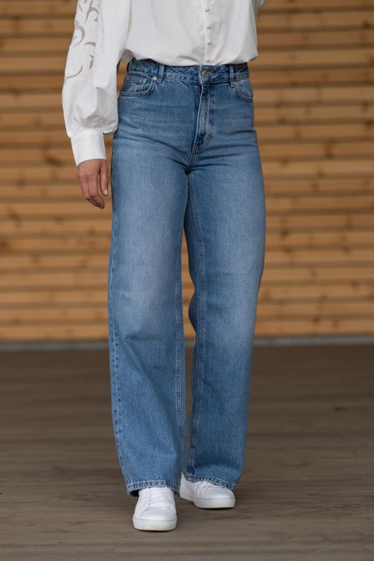 W Wide Jeans Light Blue 